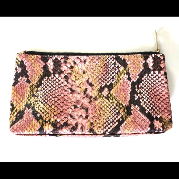 NWT 2 Estee Lauder floral hot pink and navy lined Ex lg washable totes - Picture 15 of 16